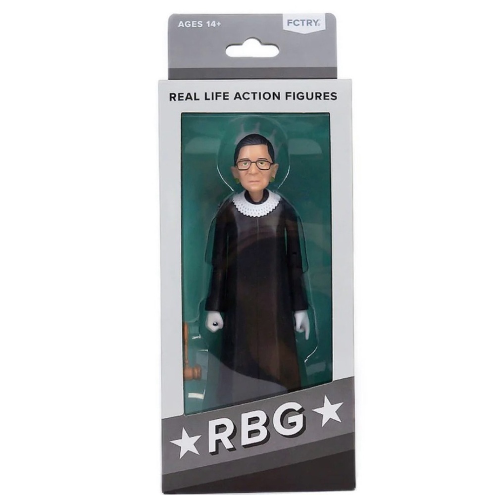 NEW NIB Justice Ruth Bader Ginsburg
RBG Real Life Action Figure